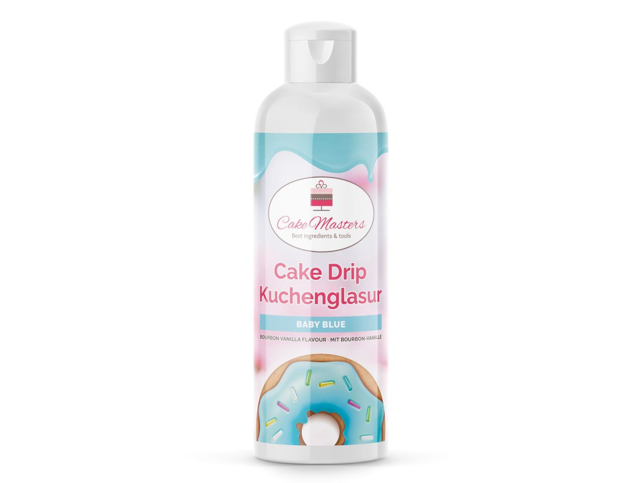 cake drip glasur baby blue 250g