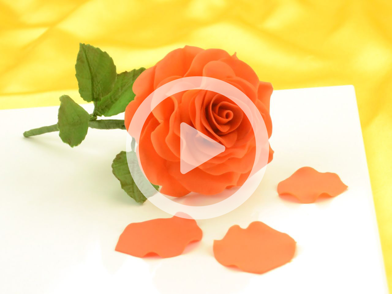 rosen aus bluetenpaste herstellen