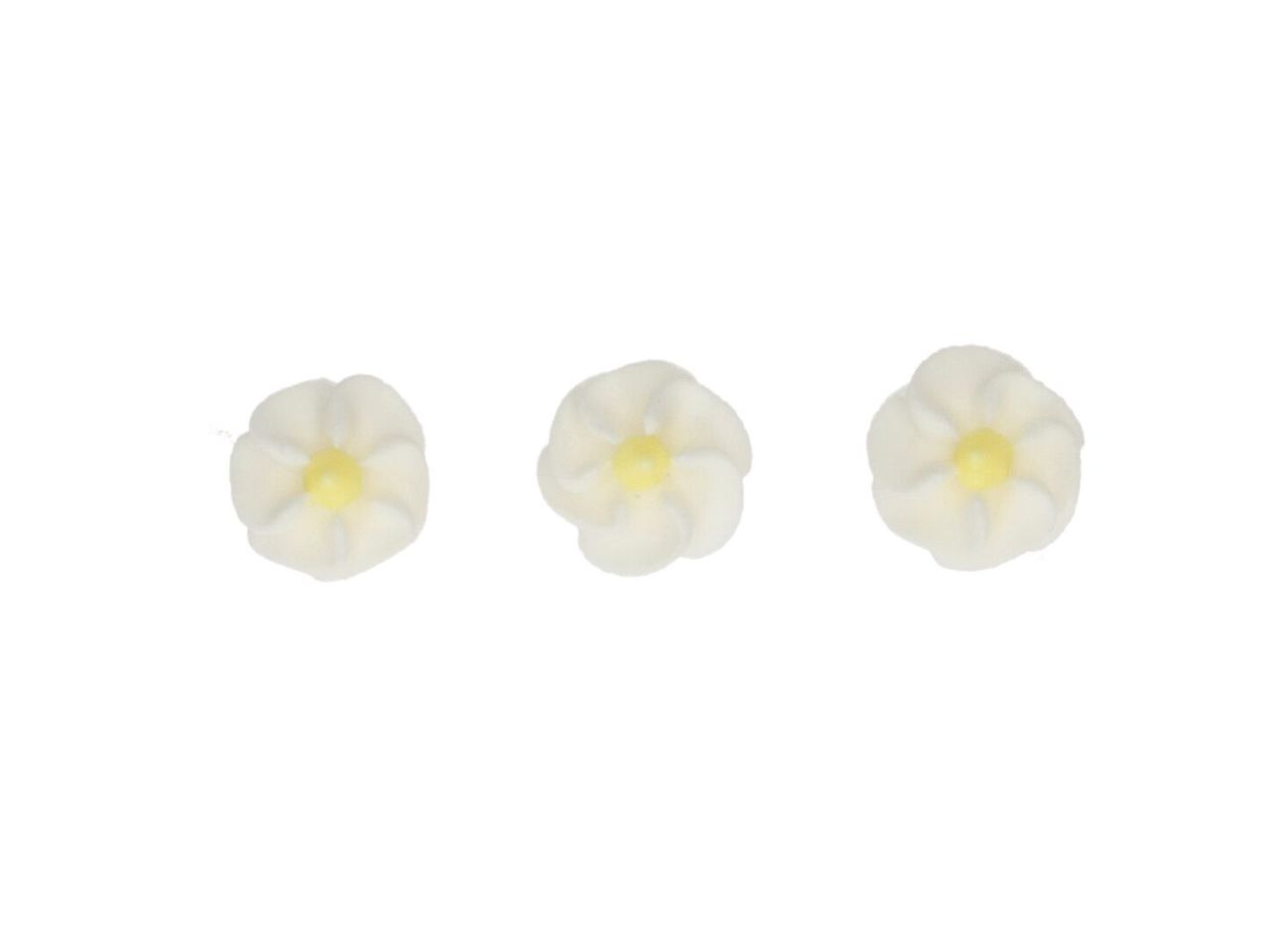 zuckerdekore mini blumen weiss 56 stueck