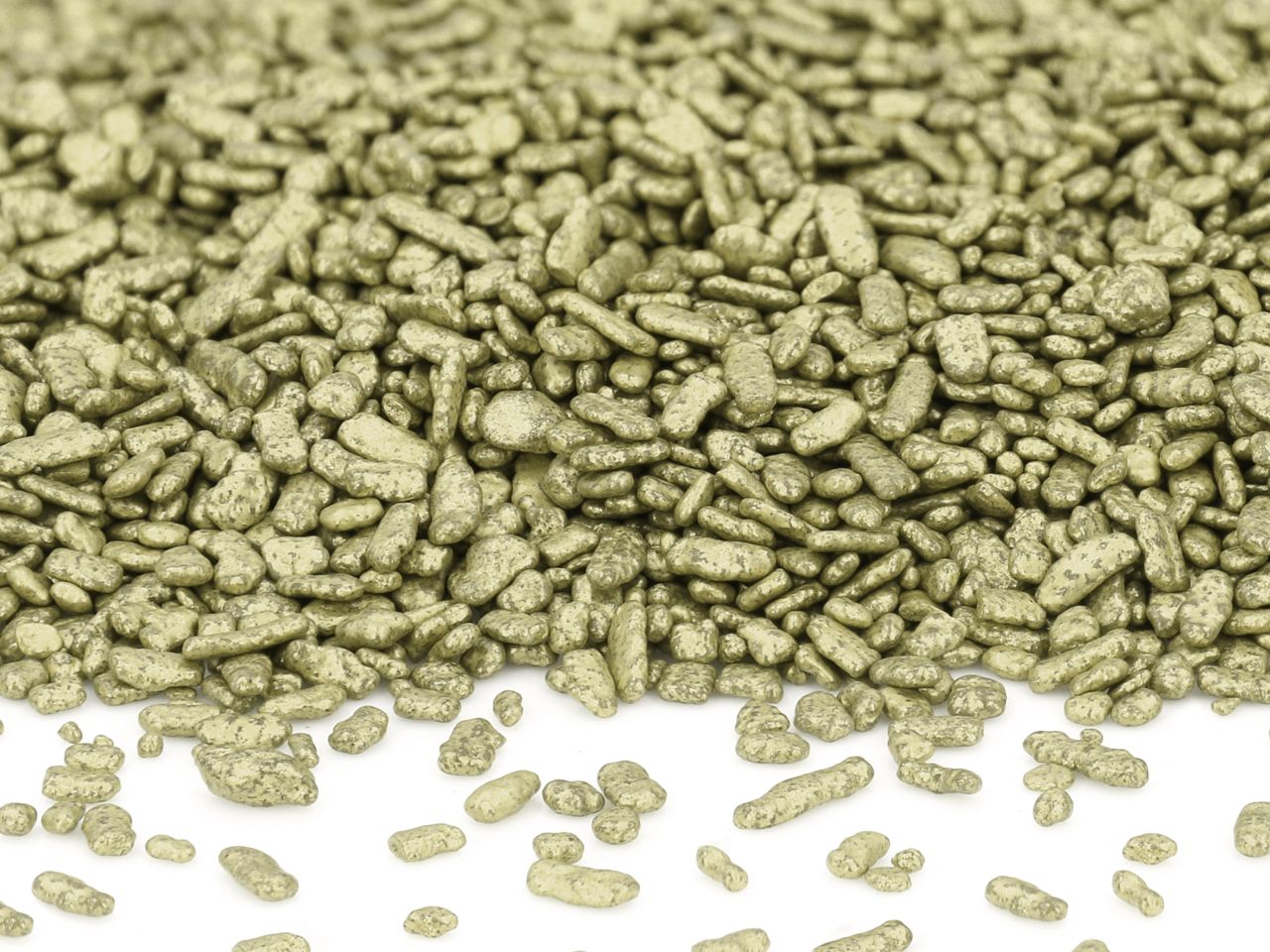 decorating flakes gold 100g