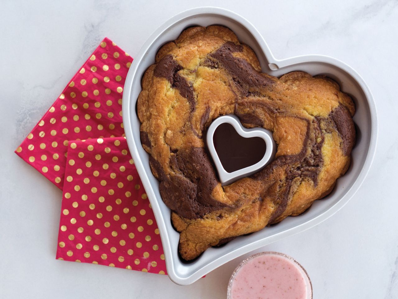 nordic ware elegant heart bundt