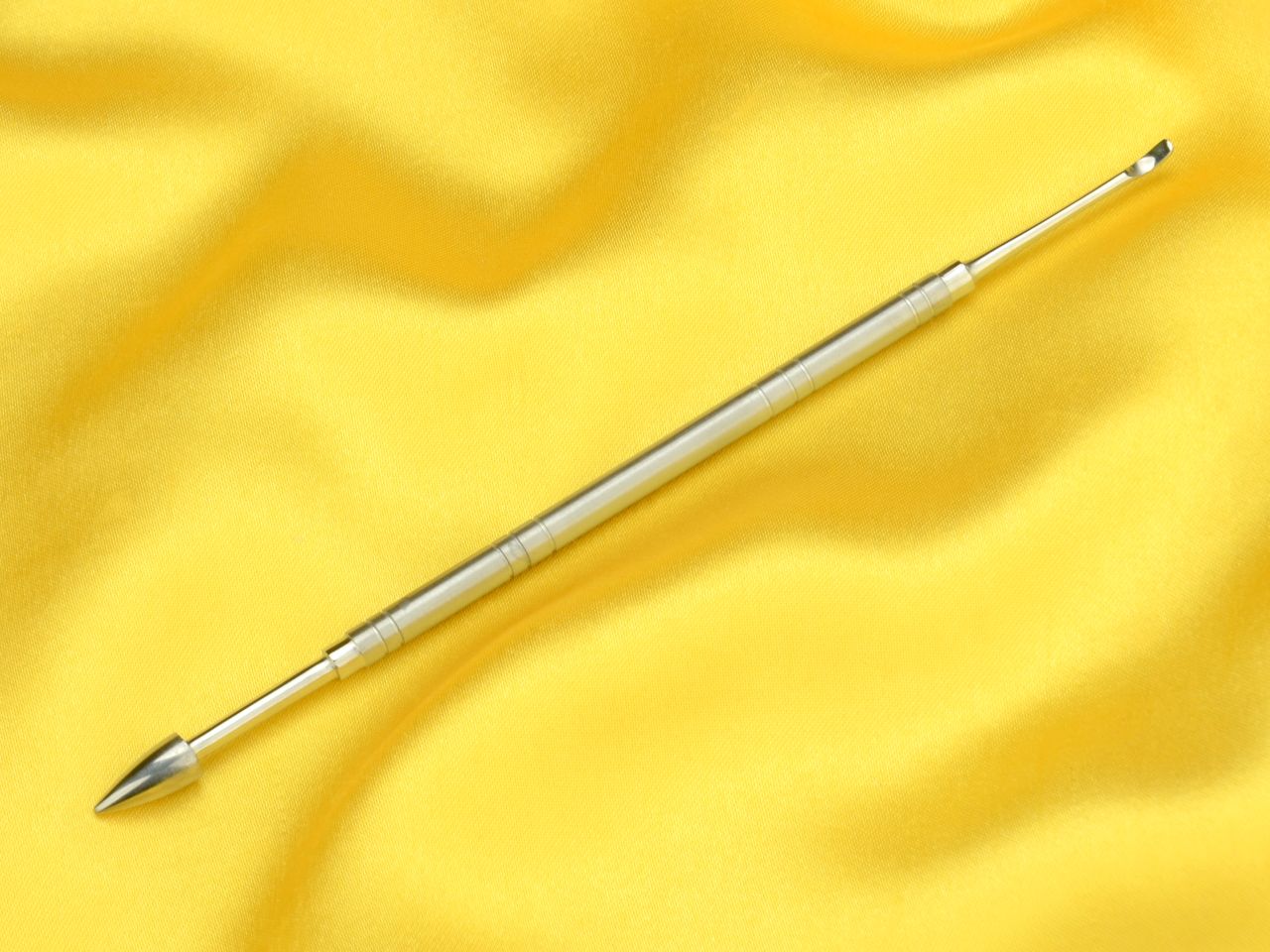 edelstahl werkzeug nr 5 kegel kleiner loeffel