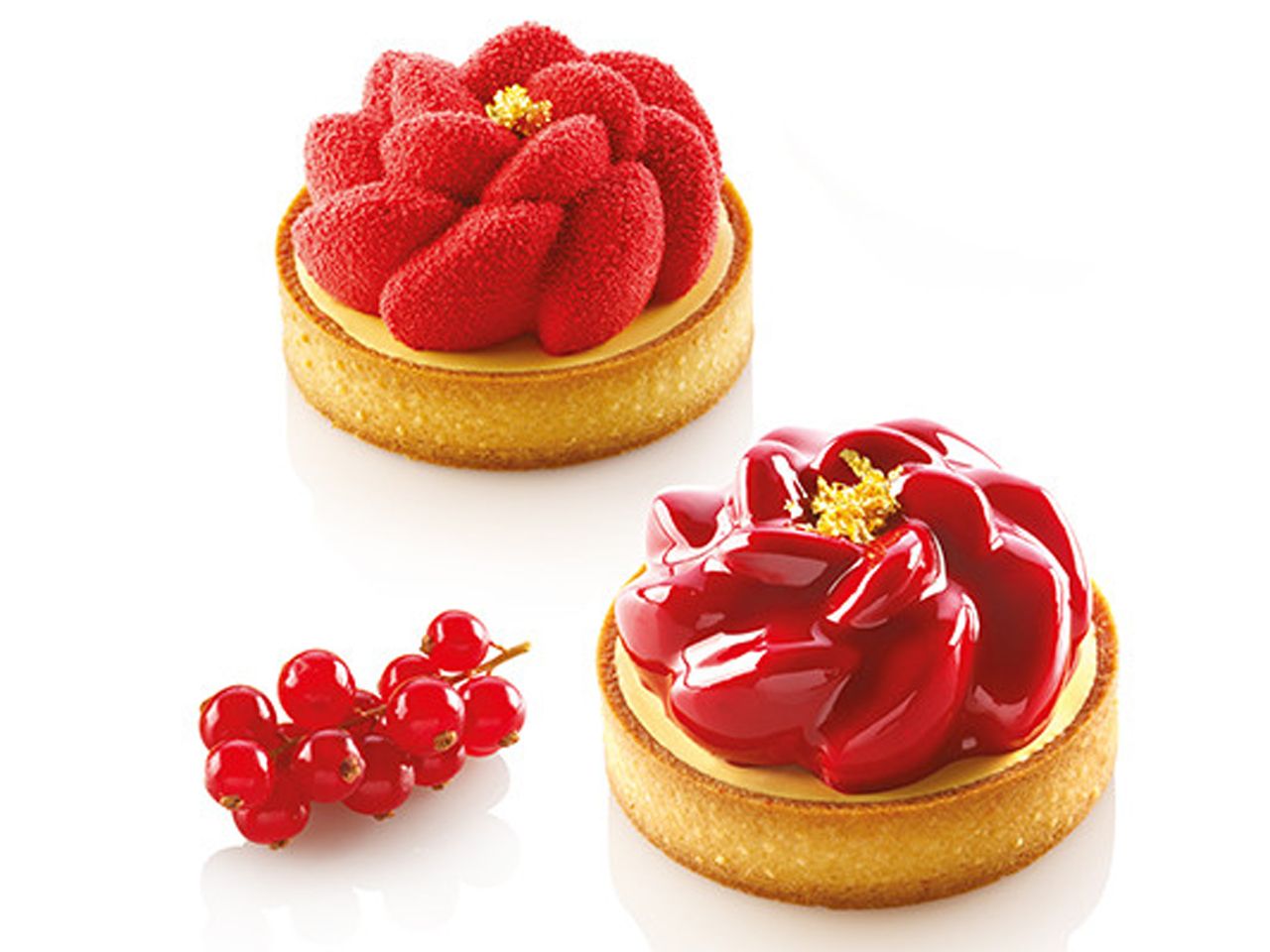 silikonform kit tarte ring fleur 80mm