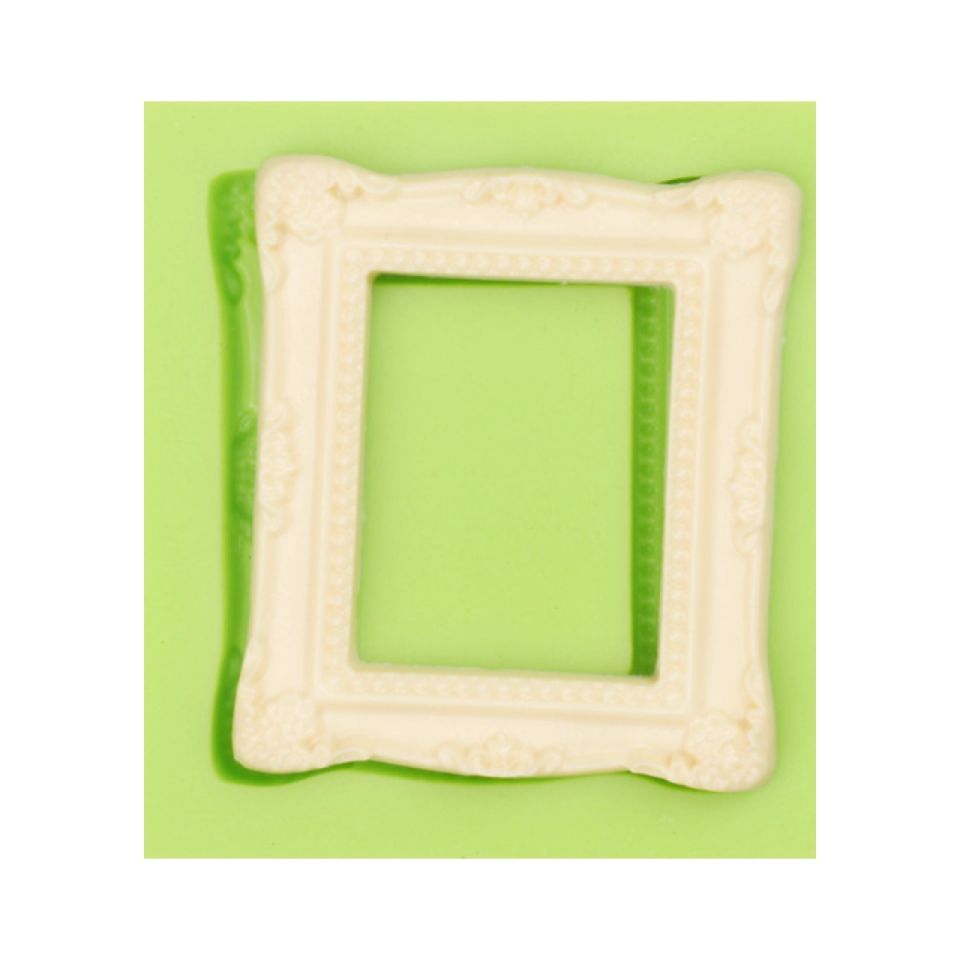 fondant mould picture frame