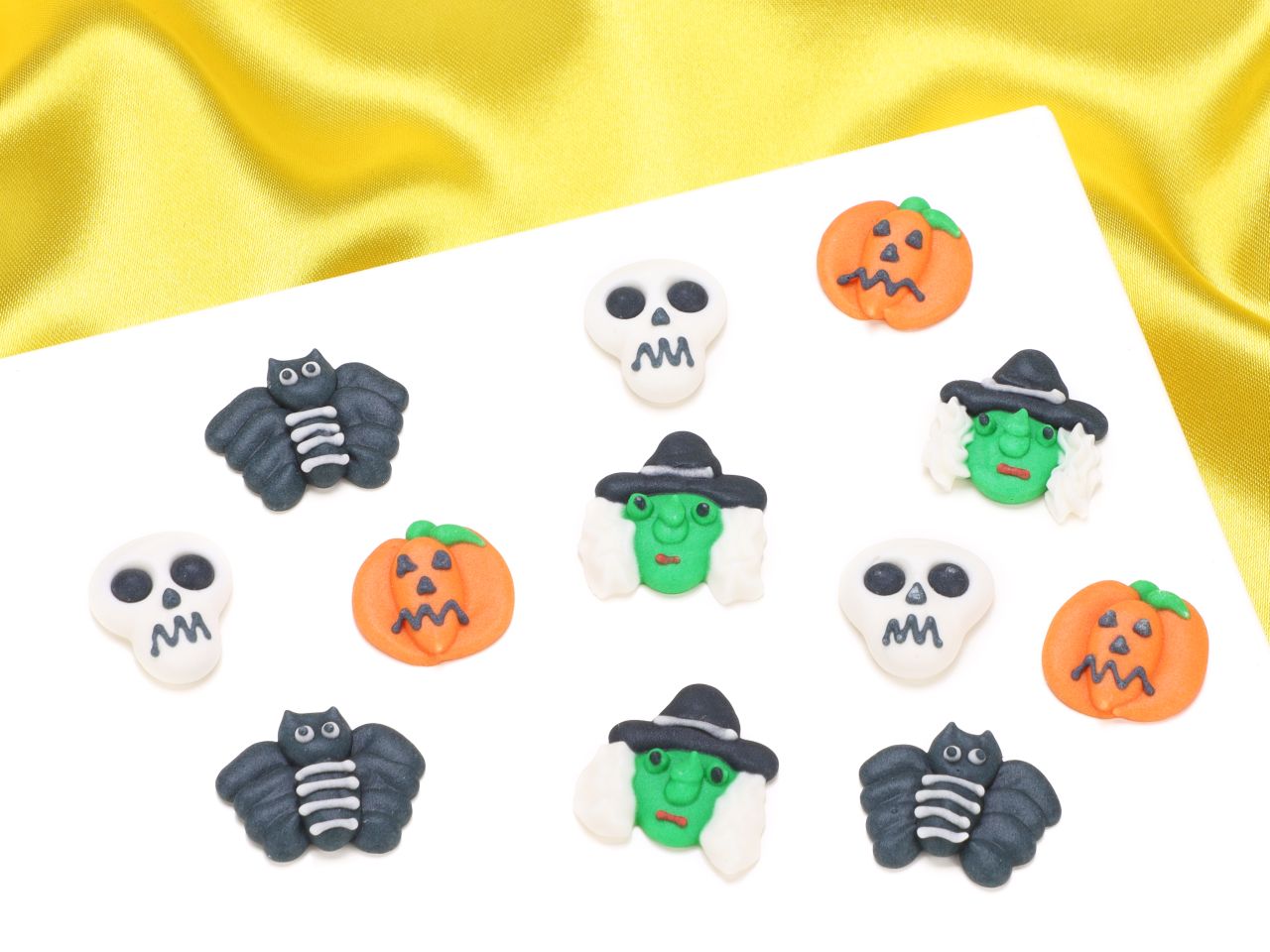 zuckerdekor halloween totenkopf 25mm 12 stueck