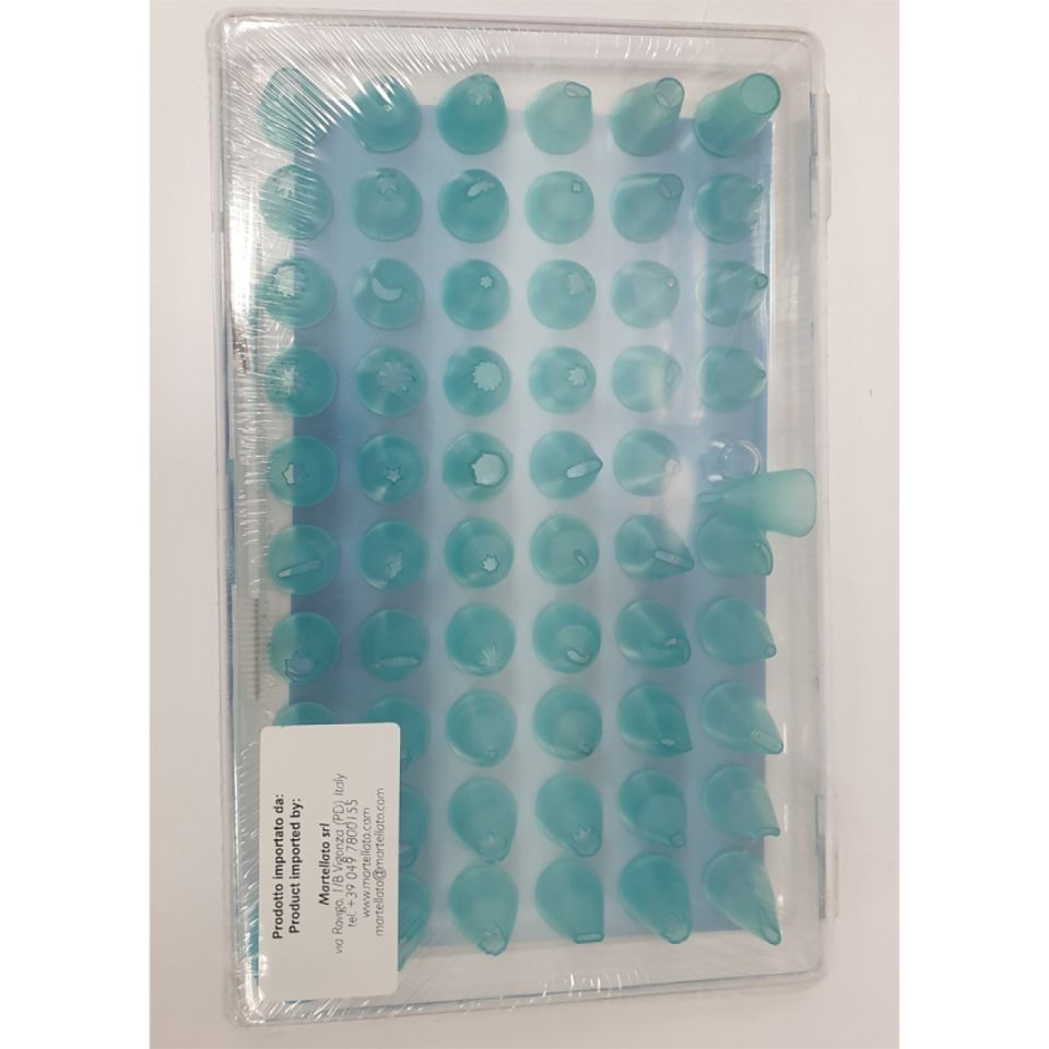 polycarbonate spritztuellen set 60 teilig