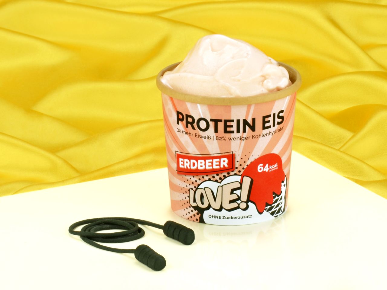 protein ice cream powder strawberry 65g