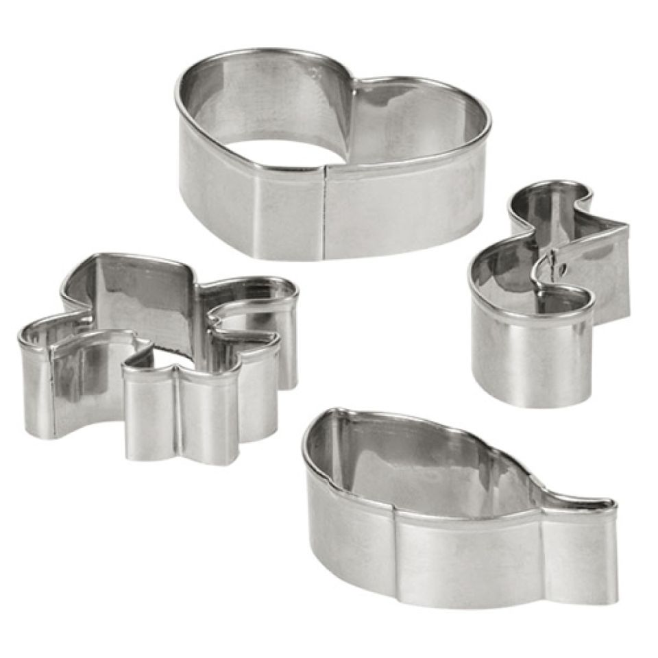 wilton ausstecher textur matte set romance 7 teilig