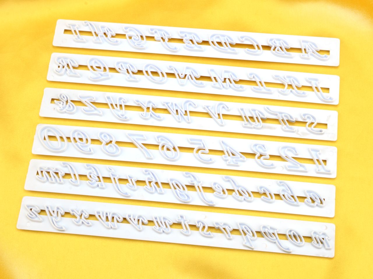 letter cutter set plastic