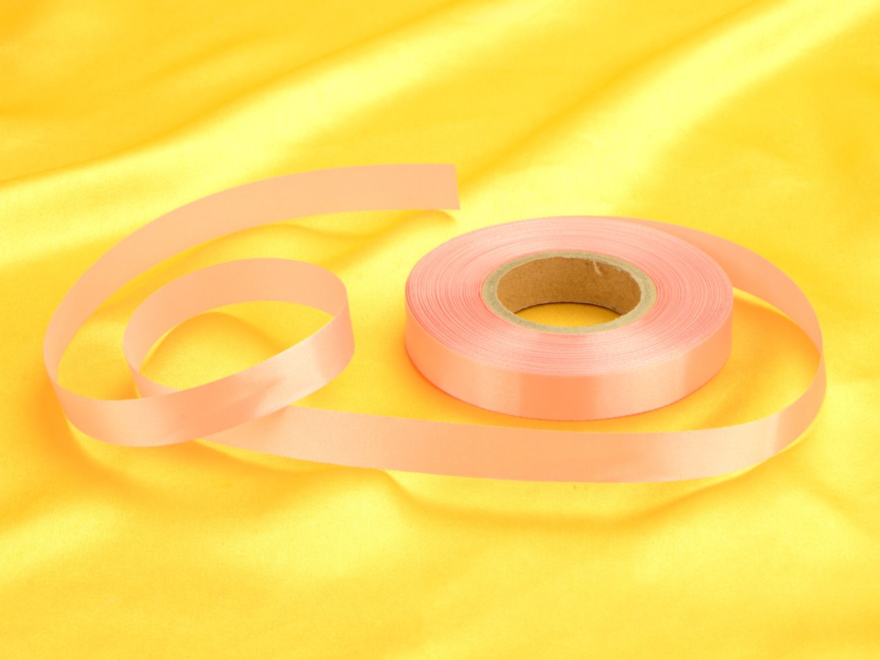 satin ribbon light skin 14mm 30m