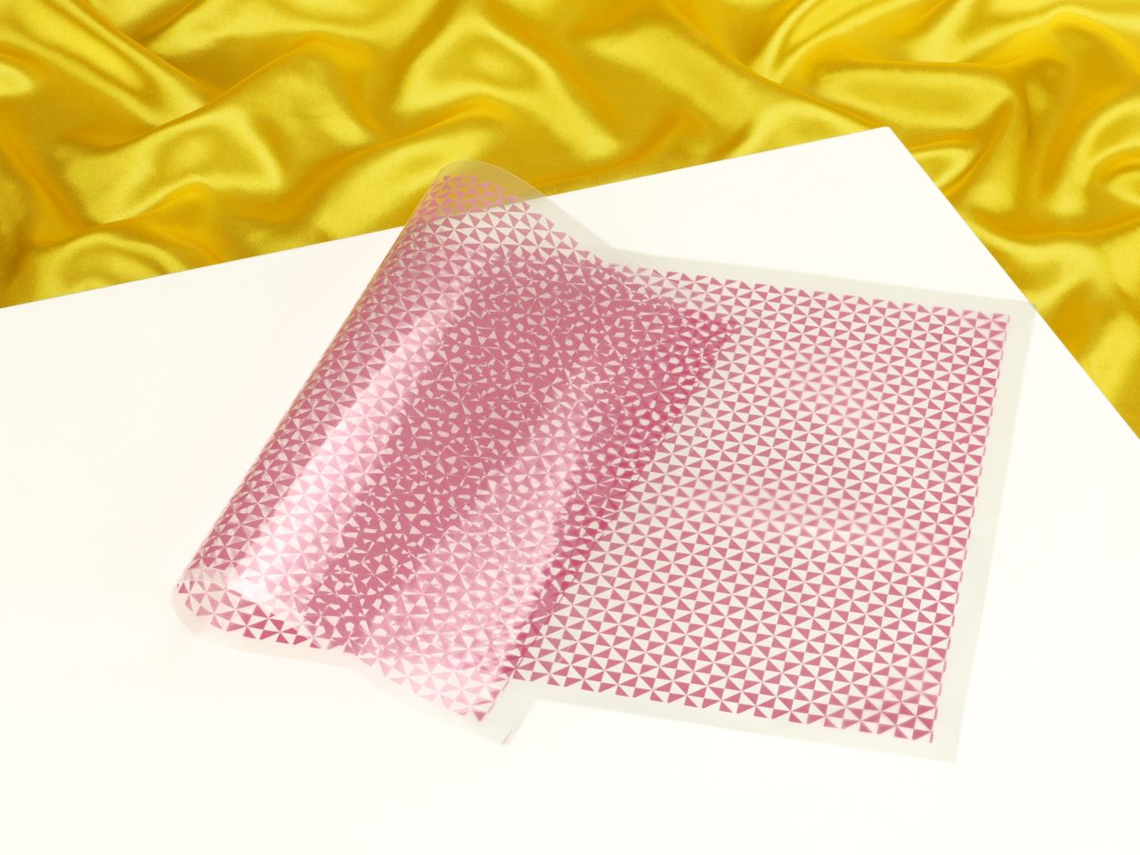 transfer sheet triangle rose