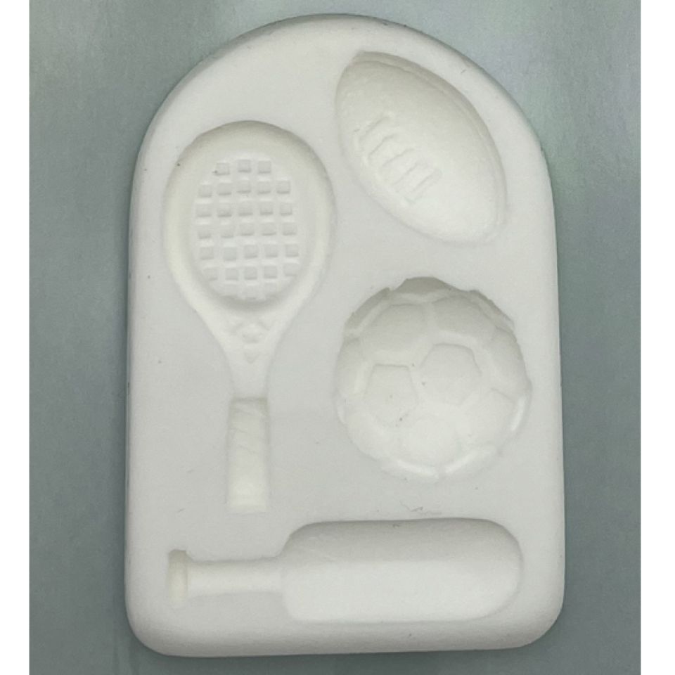squires kitchen fondant mould sport