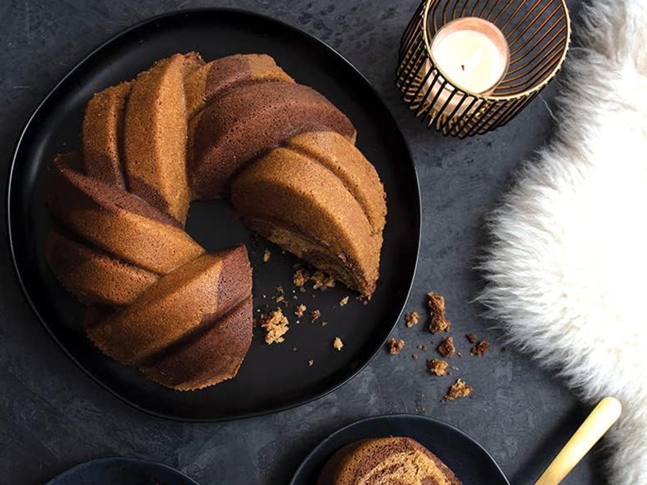nordic ware 75th anniversary braided bundt pan