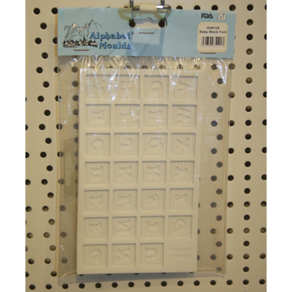 fondantform block buchstaben 2 2 cm