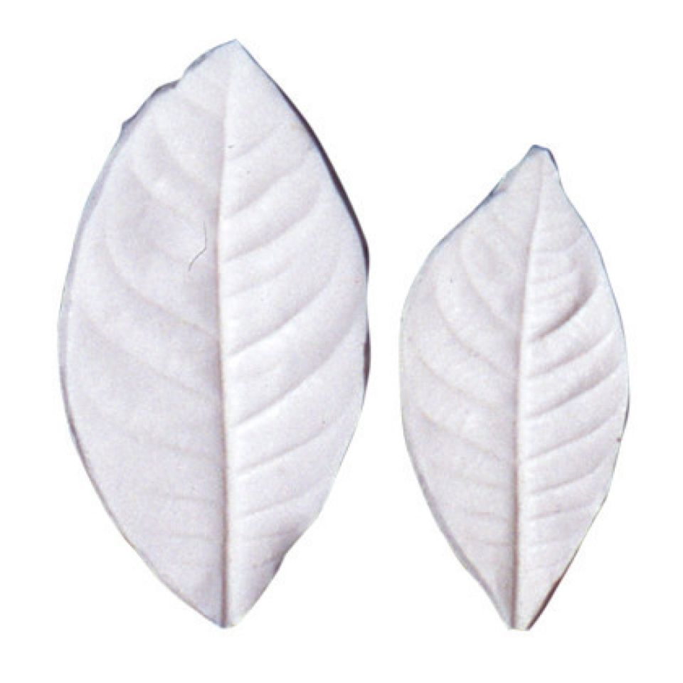 squires kitchen gardenia leaf veiner set 5 0 and 6 5cm