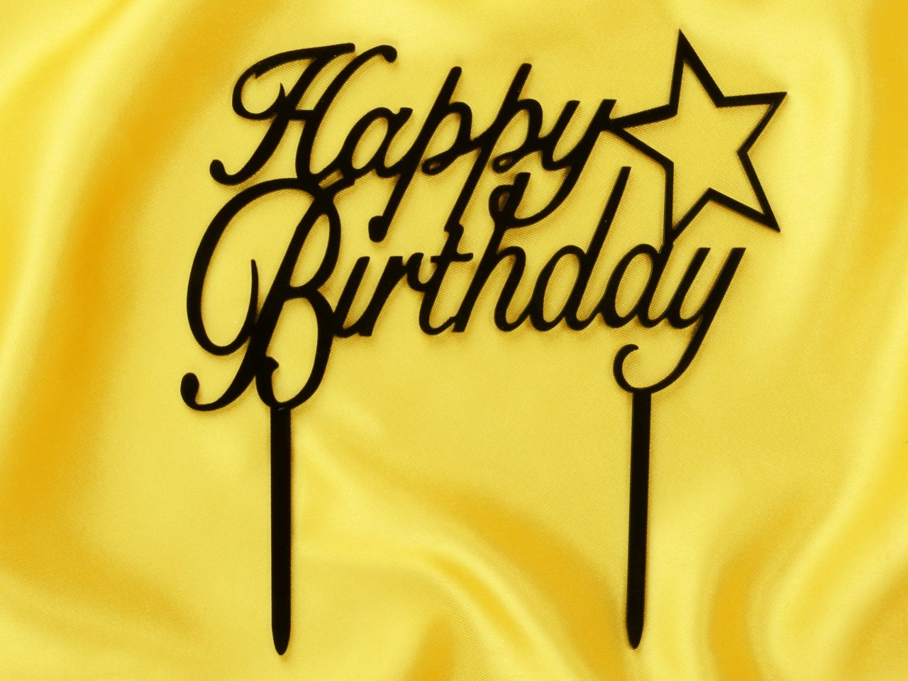 cake topper happy birthday
