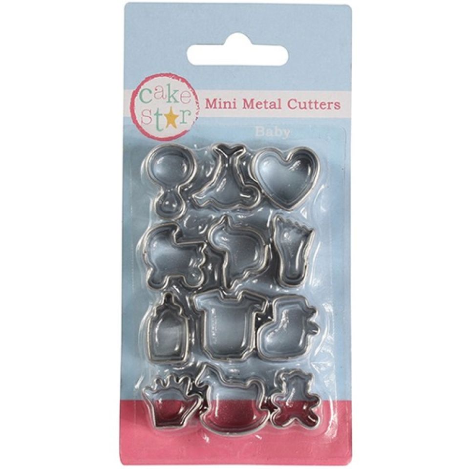 plaetzchen ausstecher mini baby 12 stk