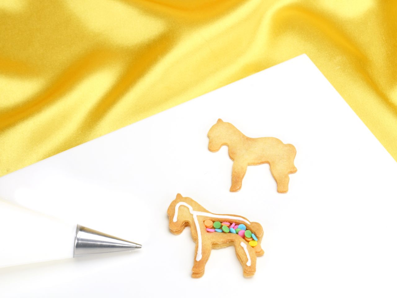 einhorn cookies anleitung