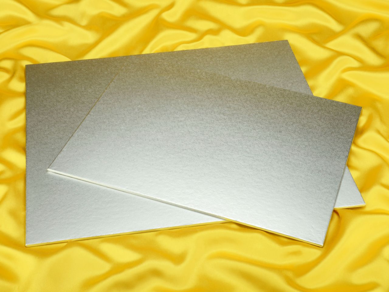cakeboard rechteck 40x30cm silber 4mm