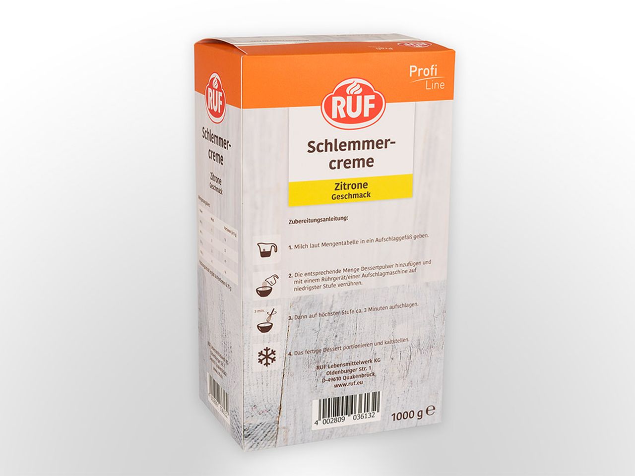ruf instant cream lemon 1kg