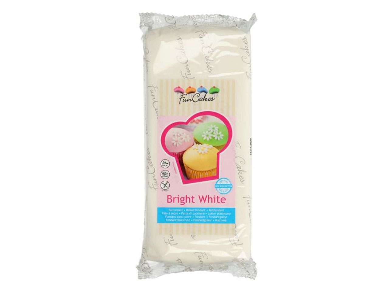 funcakes fondant reinweiss 1kg