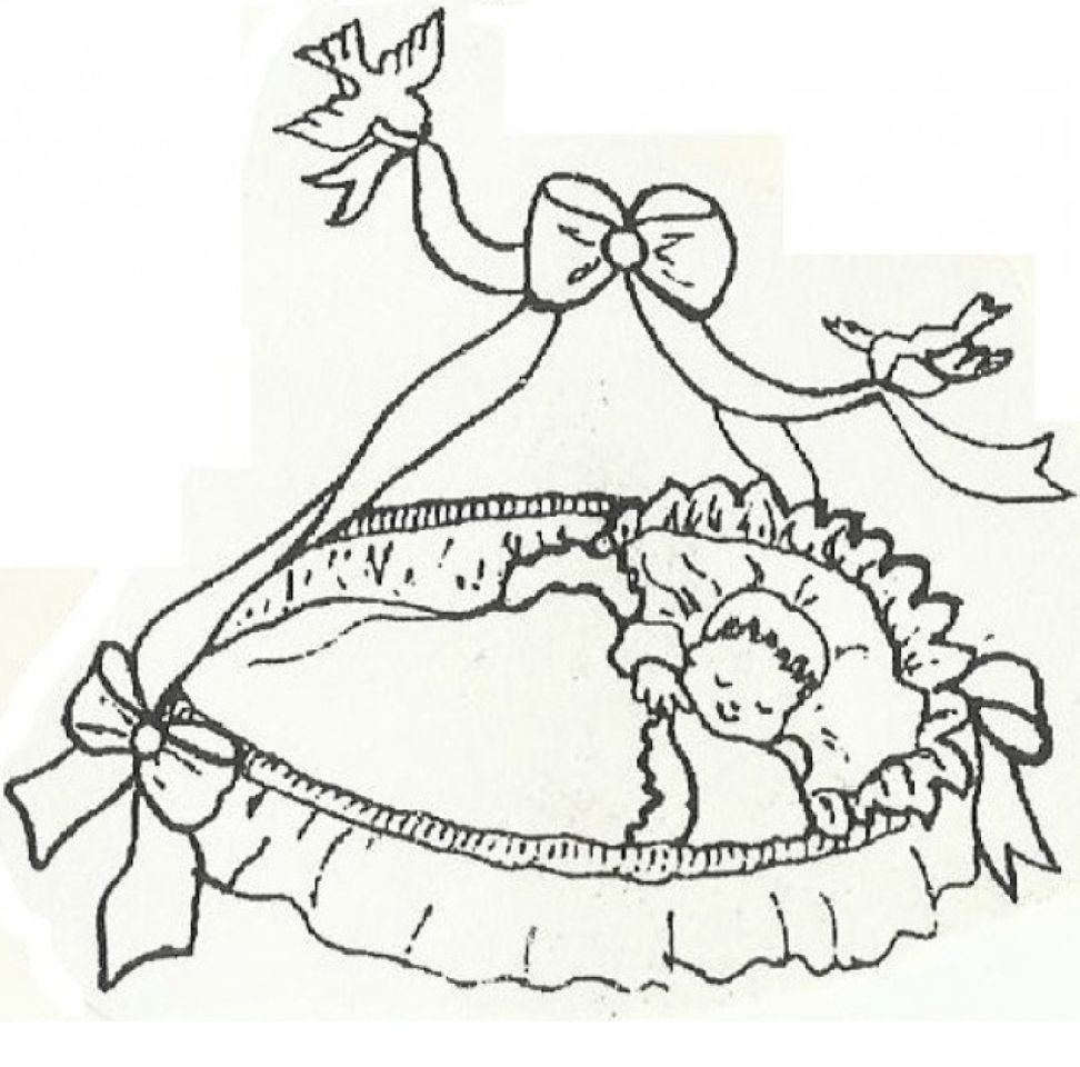 fondant cutter embosser baby in basket