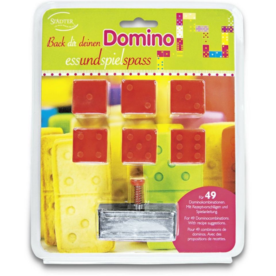 domino cookie cutter set 15 pieces