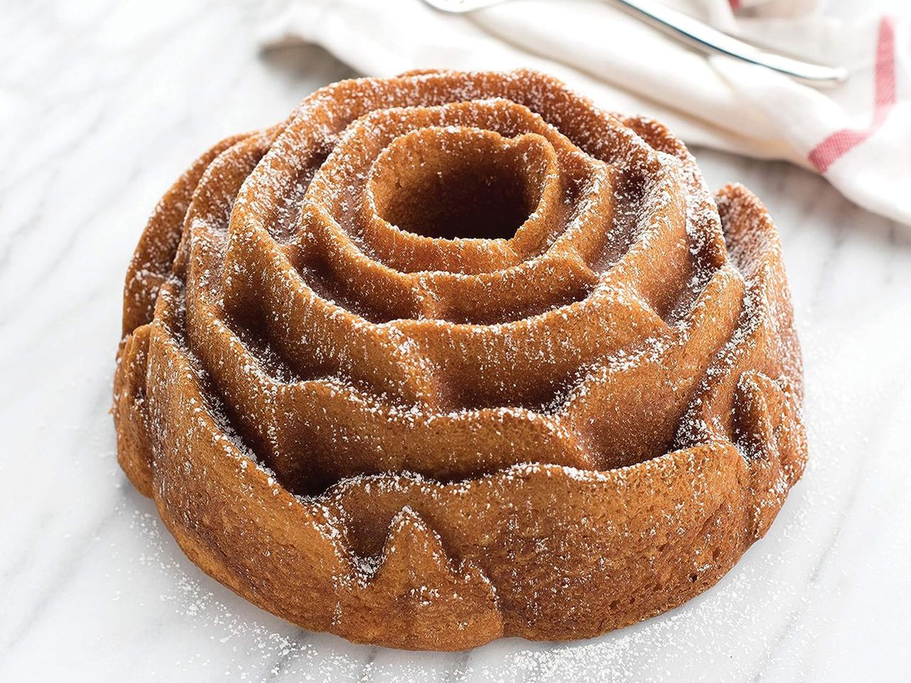 nordic ware rose bundt pan