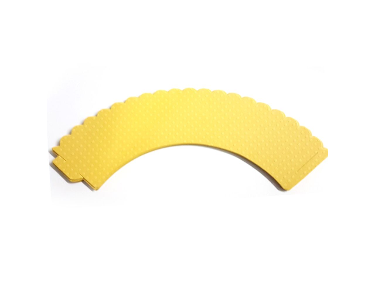 cupcake wrapper mustard gelb 12 stueck
