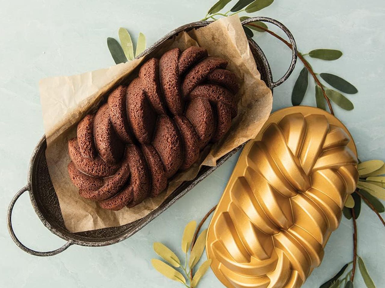 nordic ware 75th anniversary braided loaf