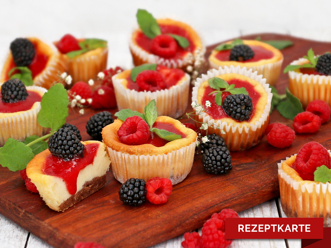 cheesecake muffins rezeptkarte