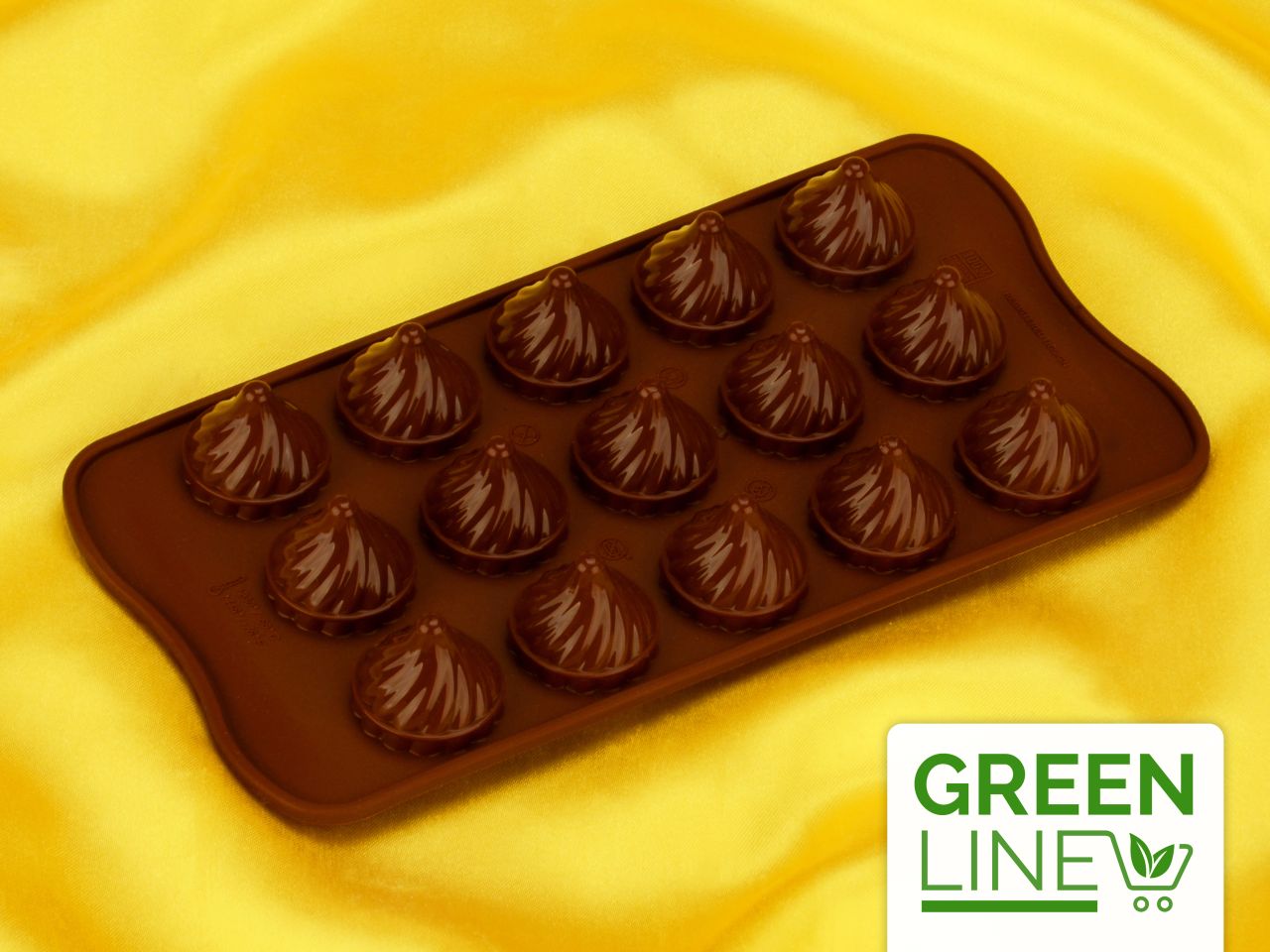 silikon pralinenform choco flame
