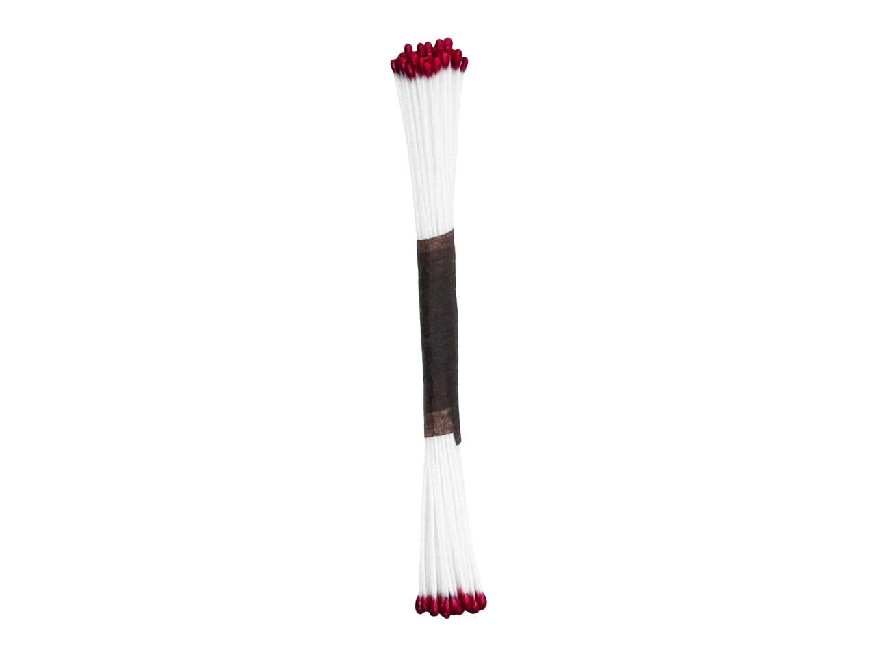 jem flower stamens burgundy glossy fine 50 pieces