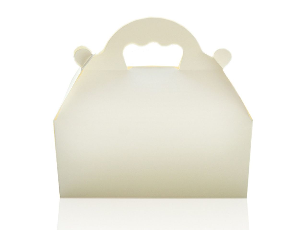 Kuchenbox mit Tragegriff 20 × 18 cm weiß online bestellen