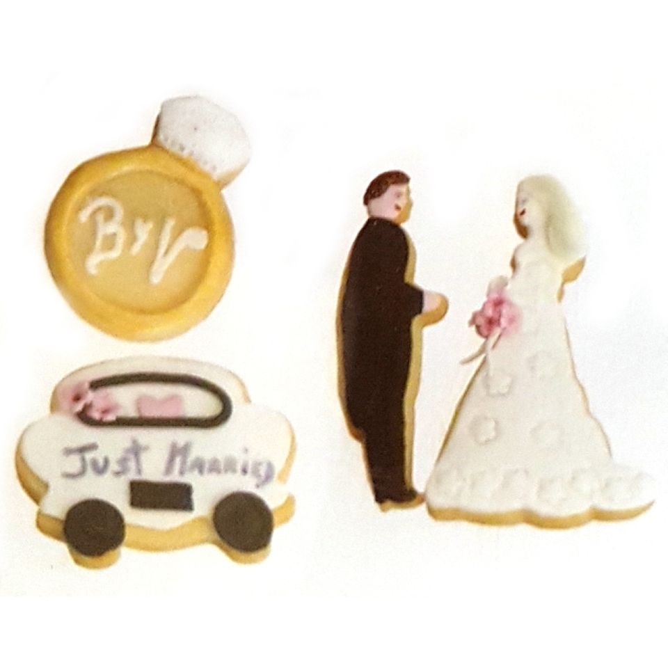 plaetzchen ausstecher set hochzeit 4 teilig