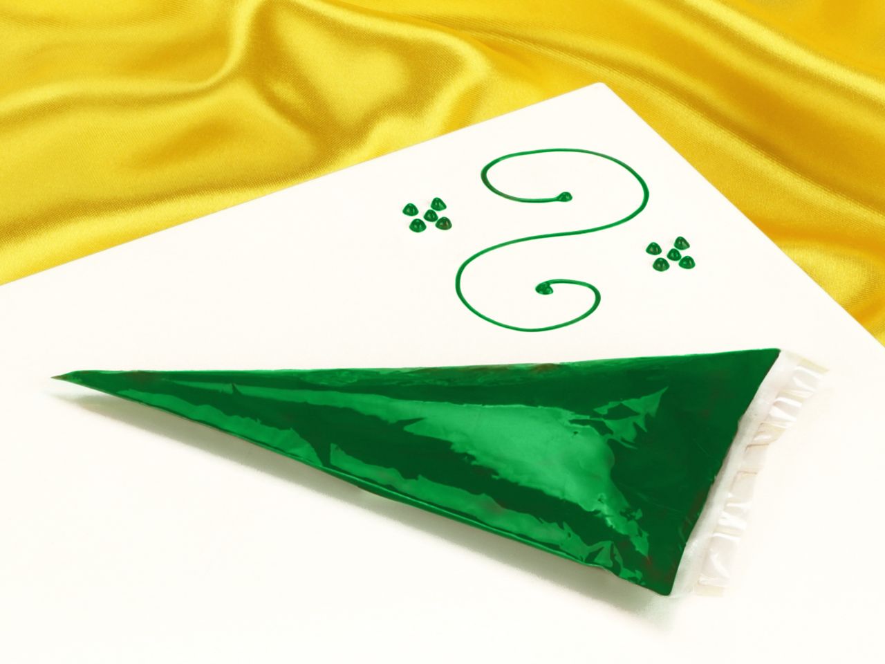writing icing green 70g
