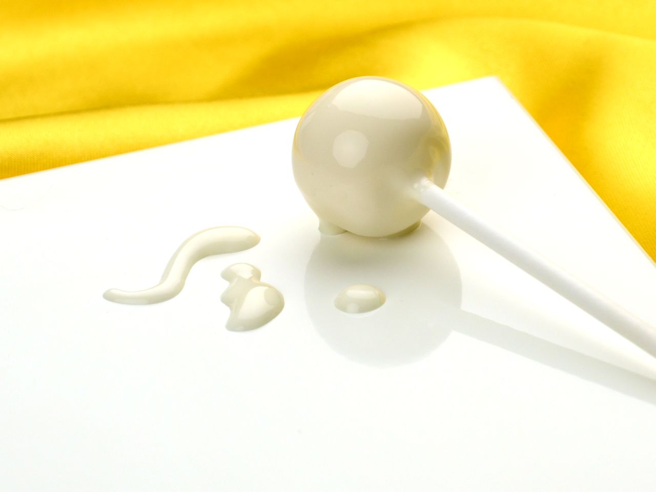 cake pop glaze pearl white 260g