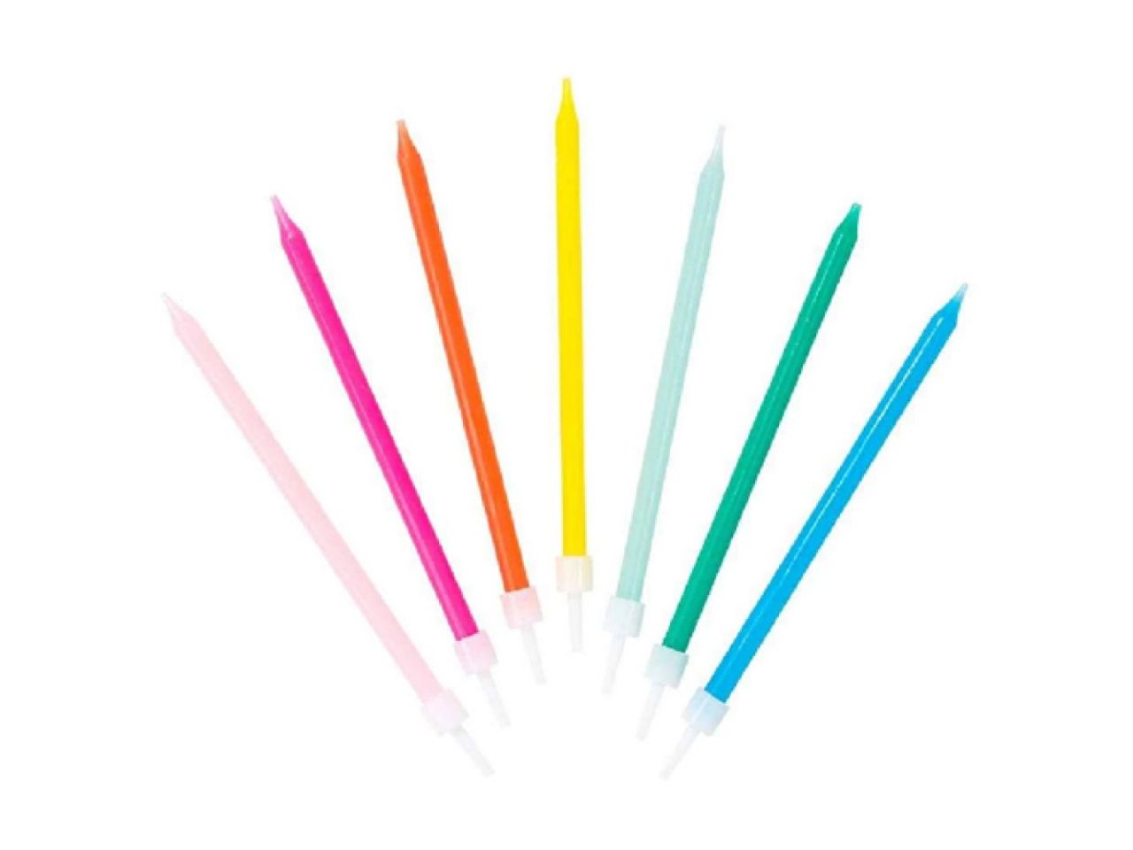 geburtstagskerzen regenbogen 10 cm