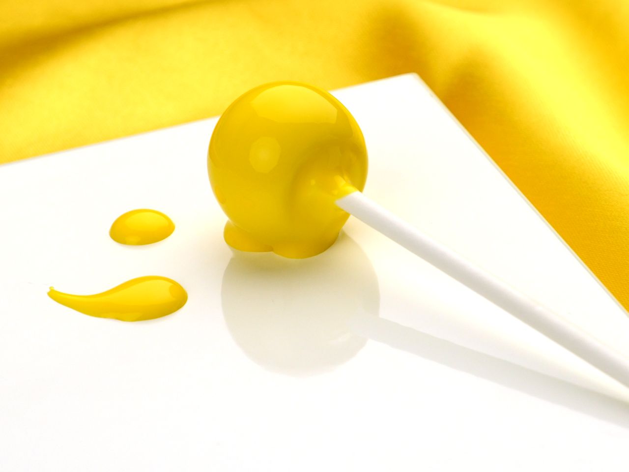 cake pop glaze sun yellow 260g