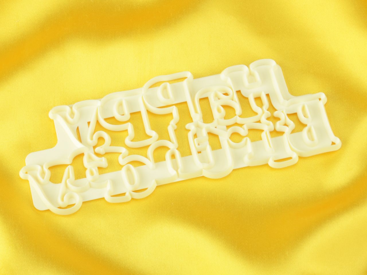 fondant cutter happy birthday