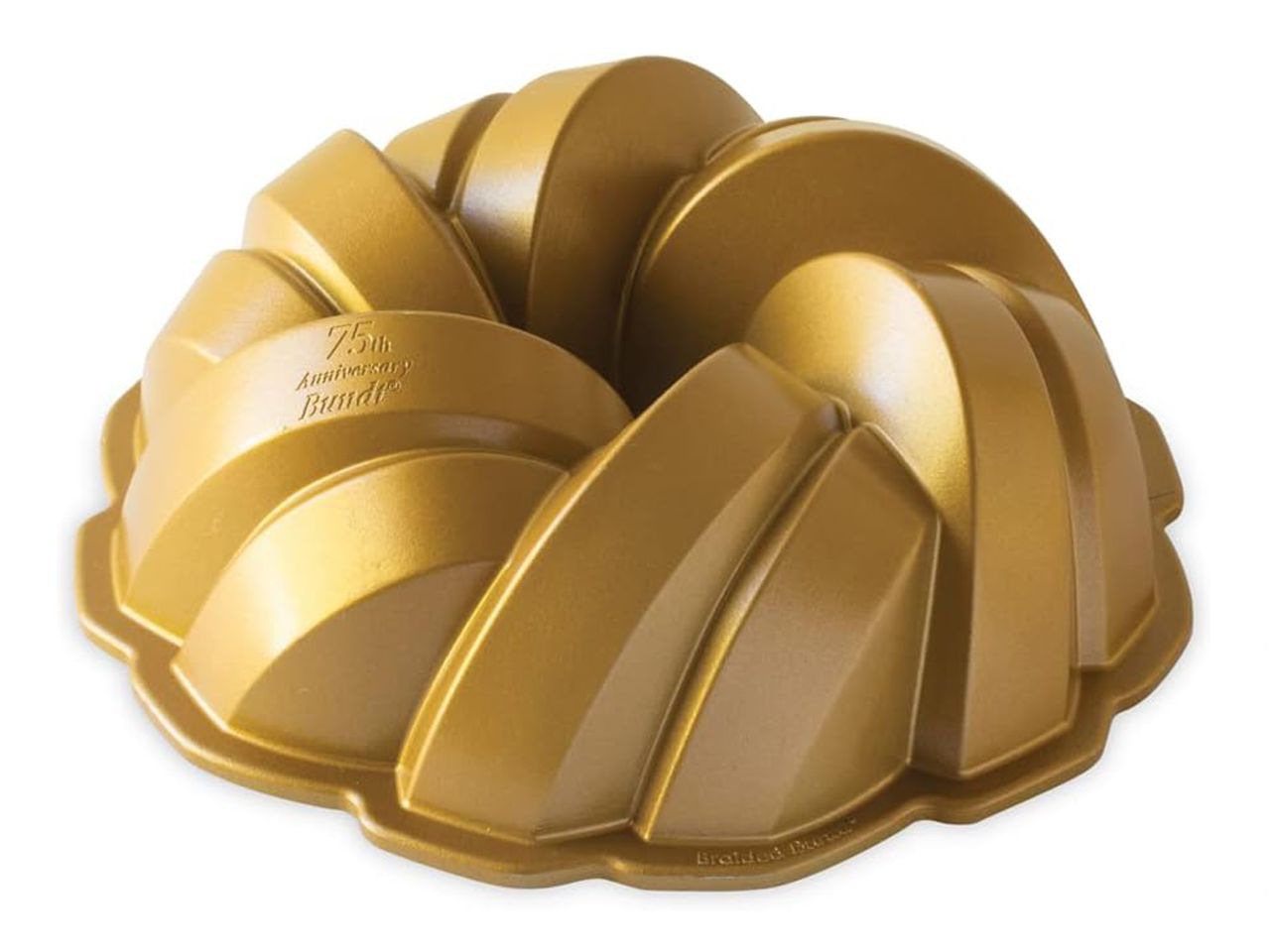 nordic ware 75th anniversary braided bundt pan