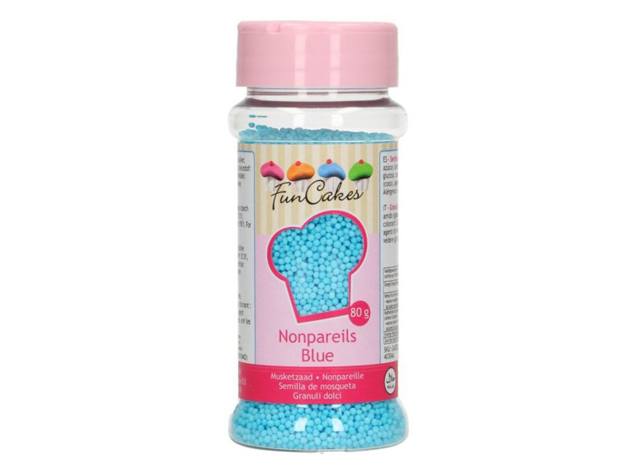 funcakes nonpareils blue 80g