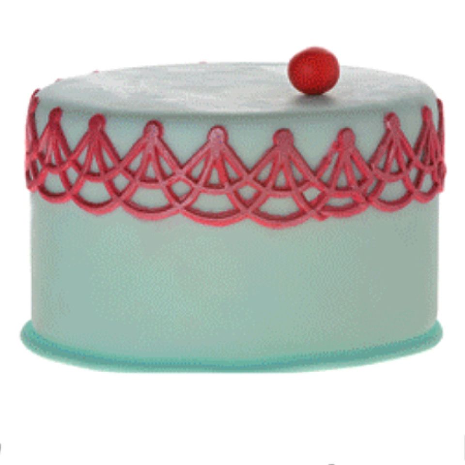 fondantform drappeggio 18x5 cm