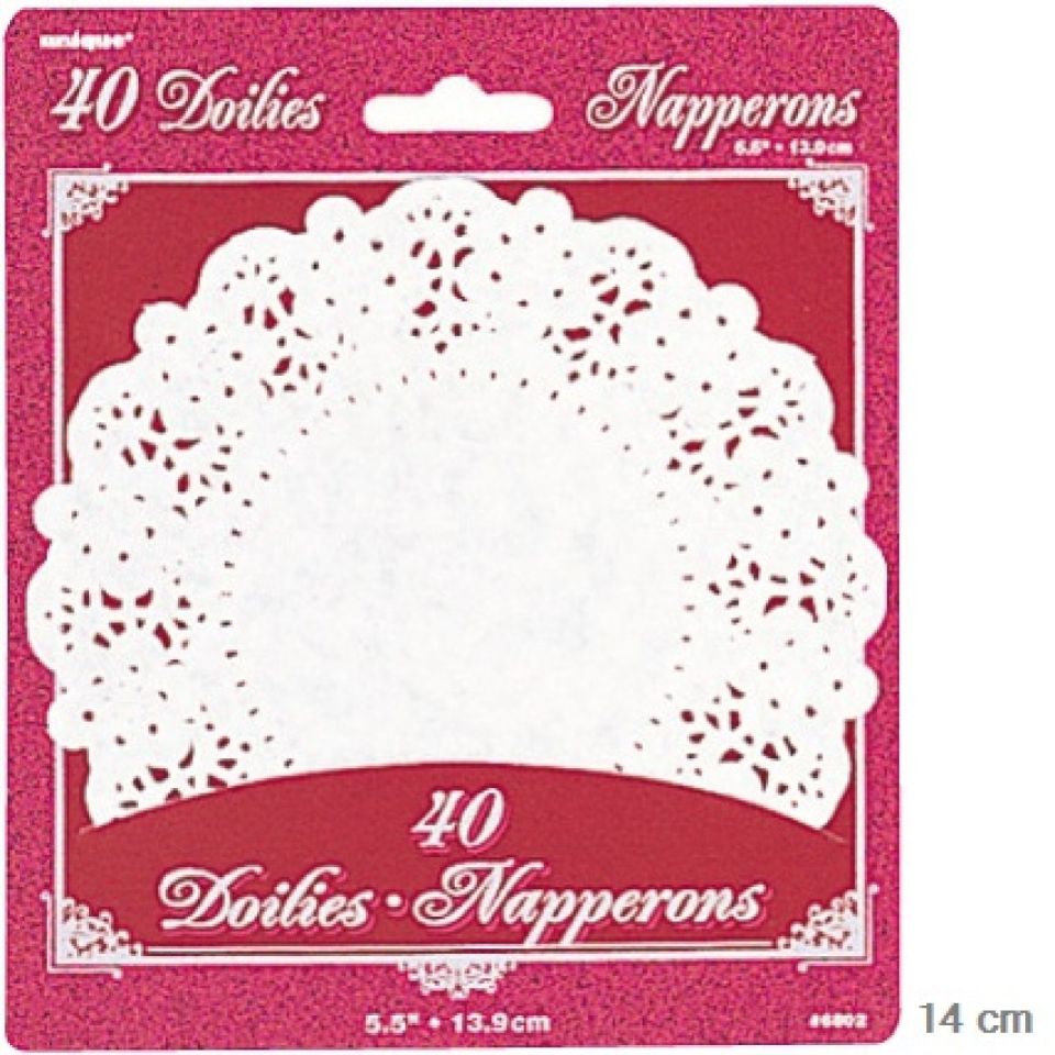 small cake doilies 14 cm 40 pieces