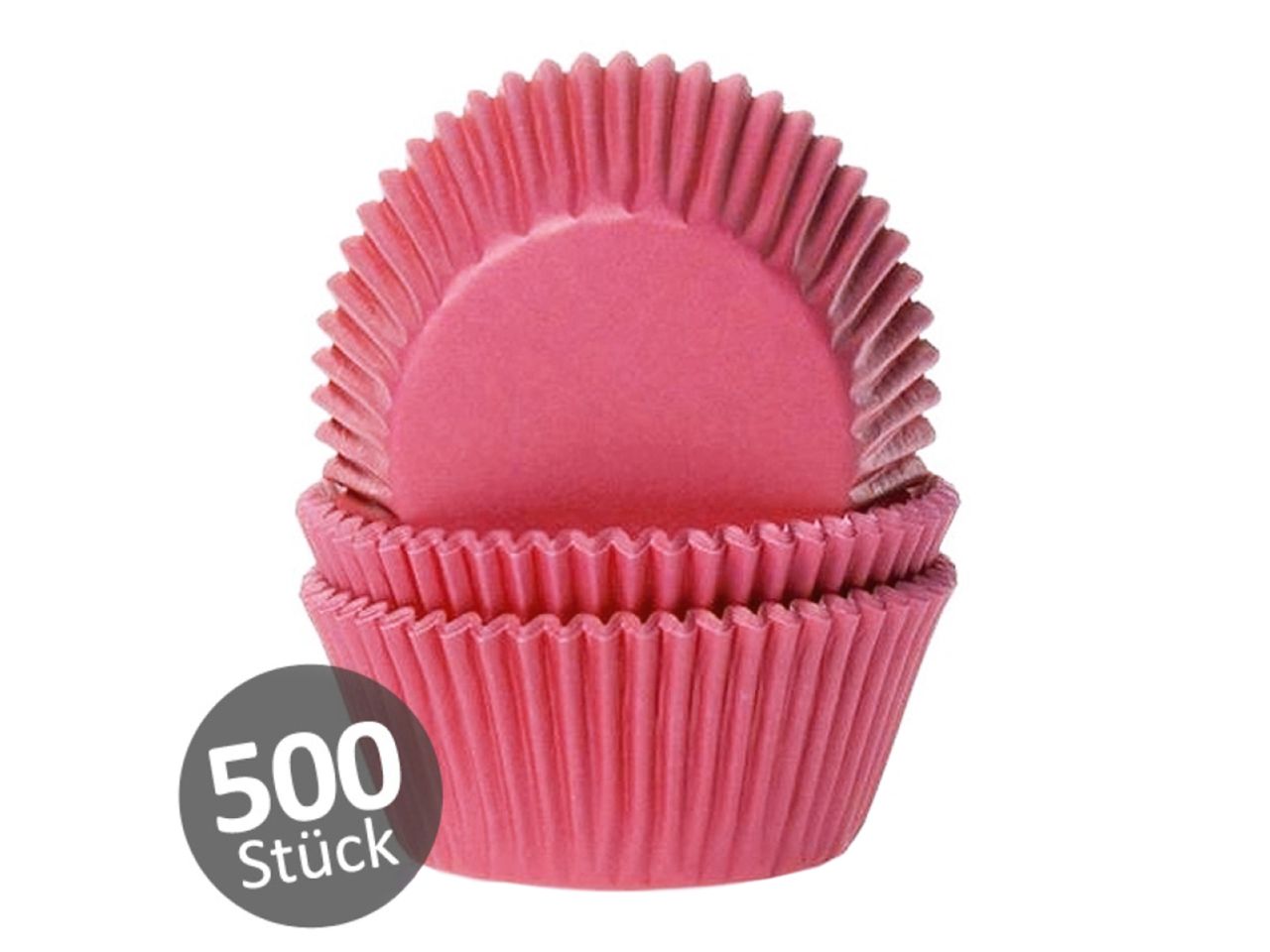 muffin cups pink 500 pieces