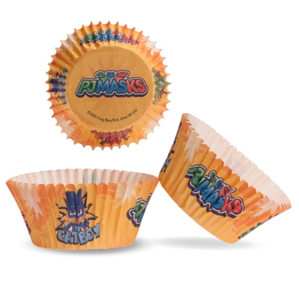 muffinfoermchmen pj masks 25 stueck 5 cm