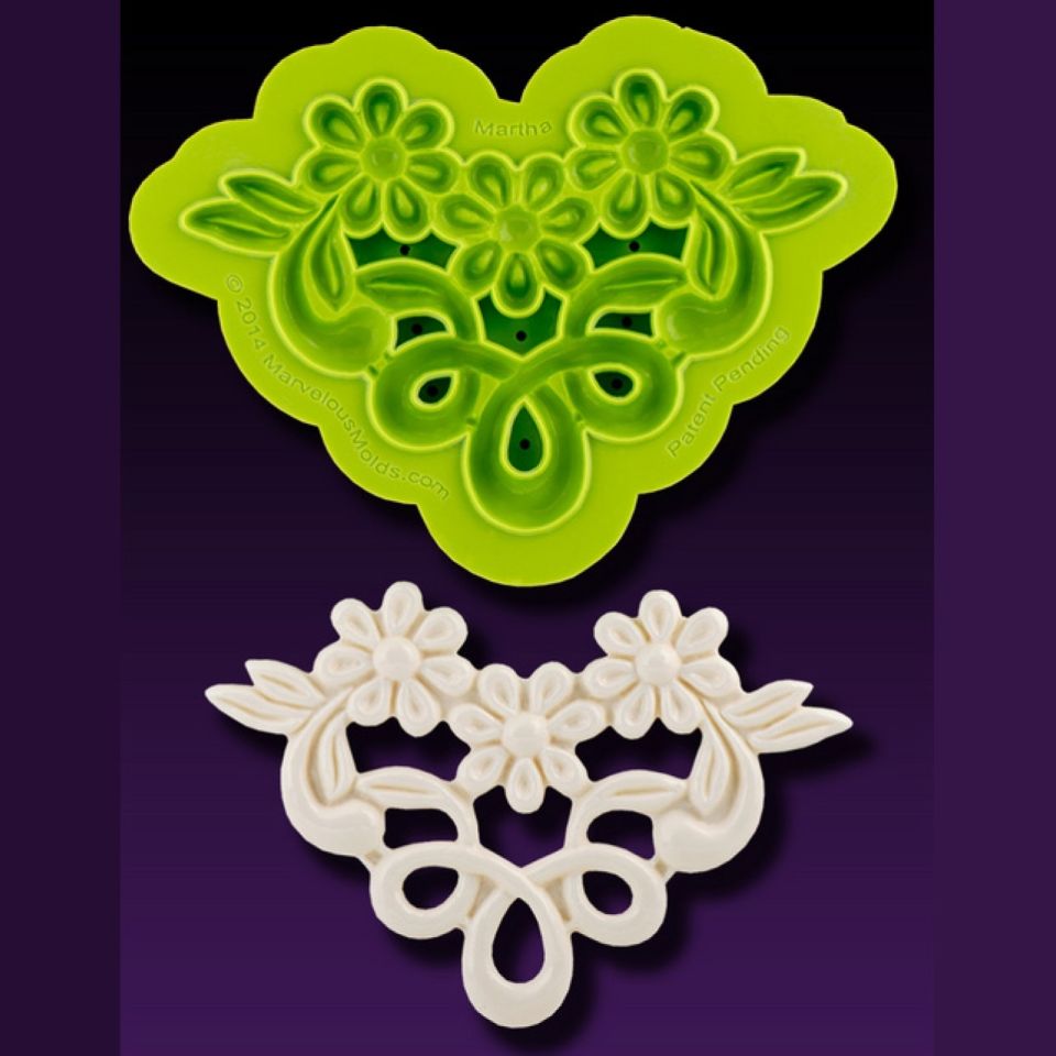 marvelous fondantform martha lace