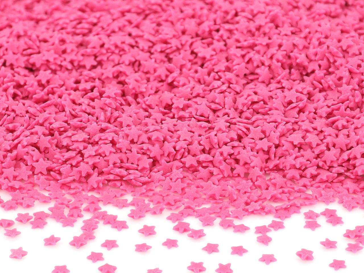 streudekor sterne mini pink 80g