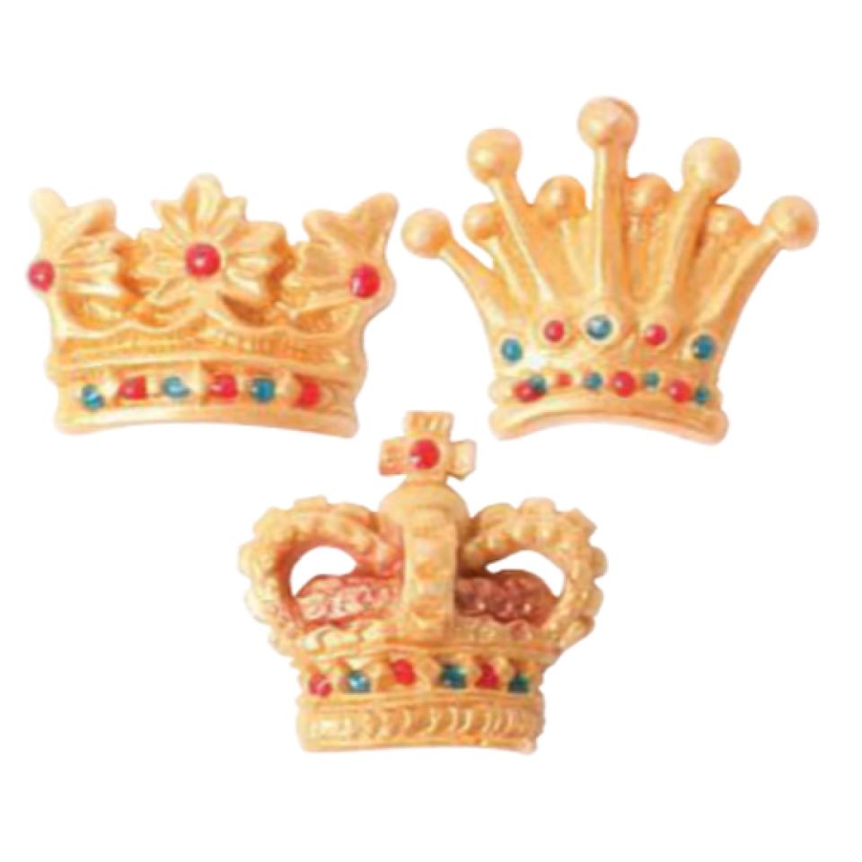 squires kitchen fondant mould 3 crowns