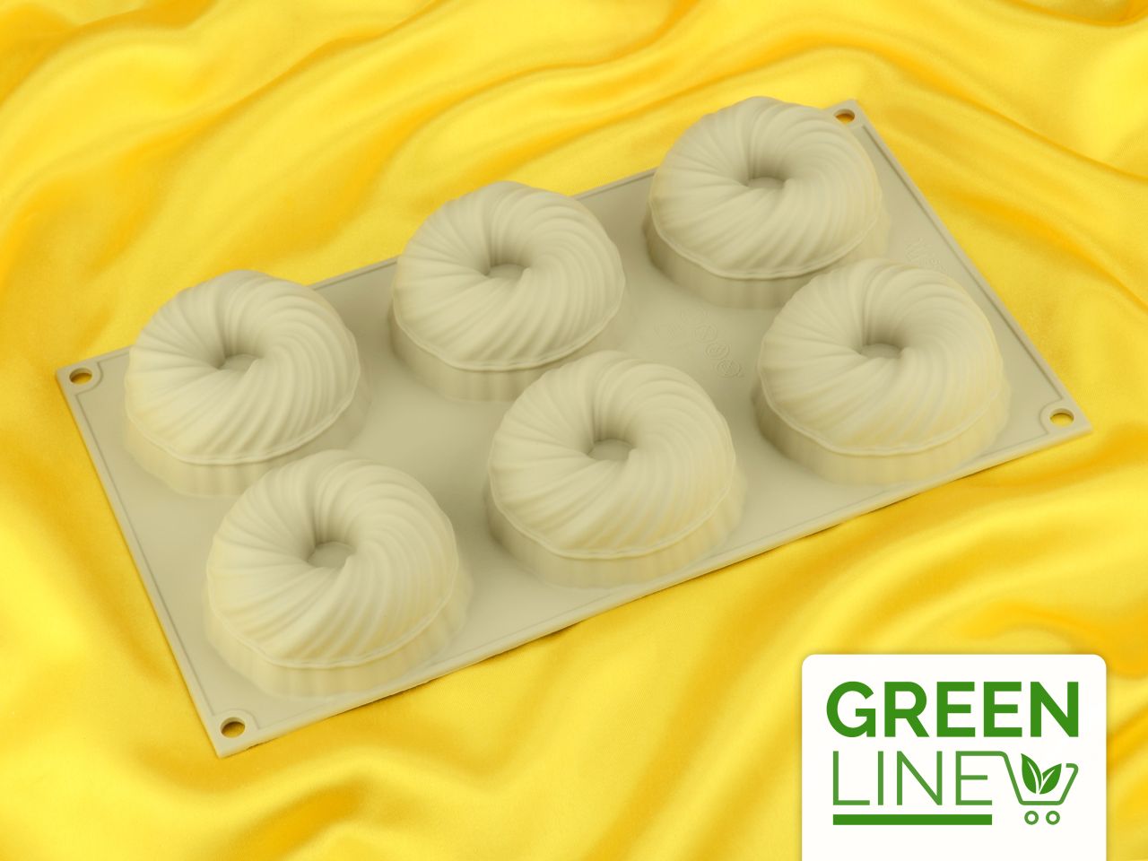 silicone mould mini intreccio